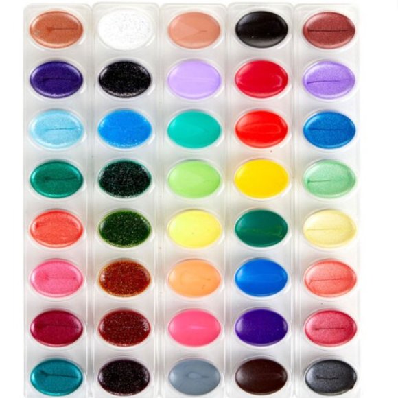 Watercolor Tutorial Kit - Complete Art Set - Adult or Child Paint Gift - Picture 2 of 2